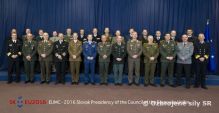 Zasadanie vojenskho vboru E (EUMC) na zver SK PRES