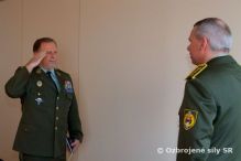 Zhromadenie pri prleitosti nstupu na funkciu Vojensk predstavite pri Vojenskch vboroch NATO a E