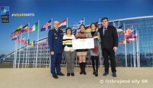 Charitatívny bazár NATO 2019 – slávnostné odovzdanie symbolických šekov